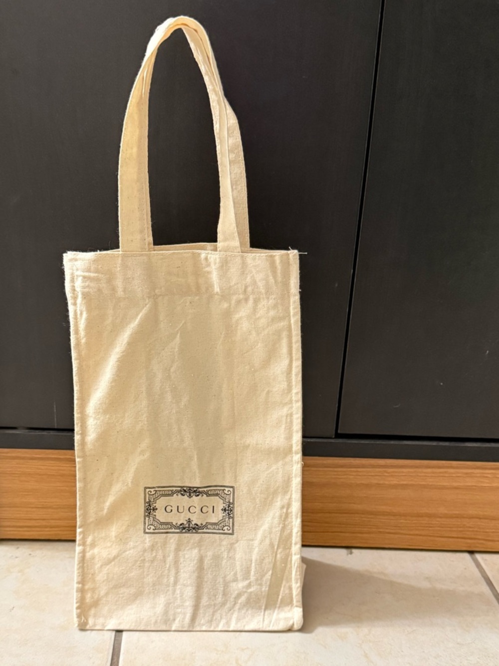 Gucci Cream Cotton Canvas
Tote Bag